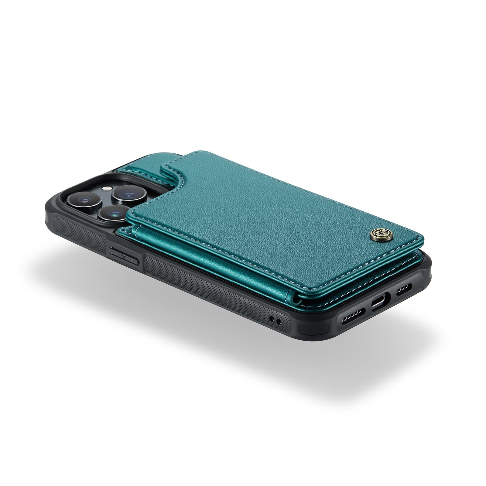 Luxus Leder Brieftasche Karte Telefon Fall Mit Geldbörse Flip Stand Für iPhone