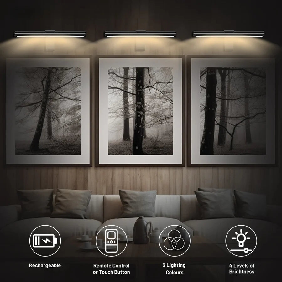 Kabellose LED-Bilderleuchte