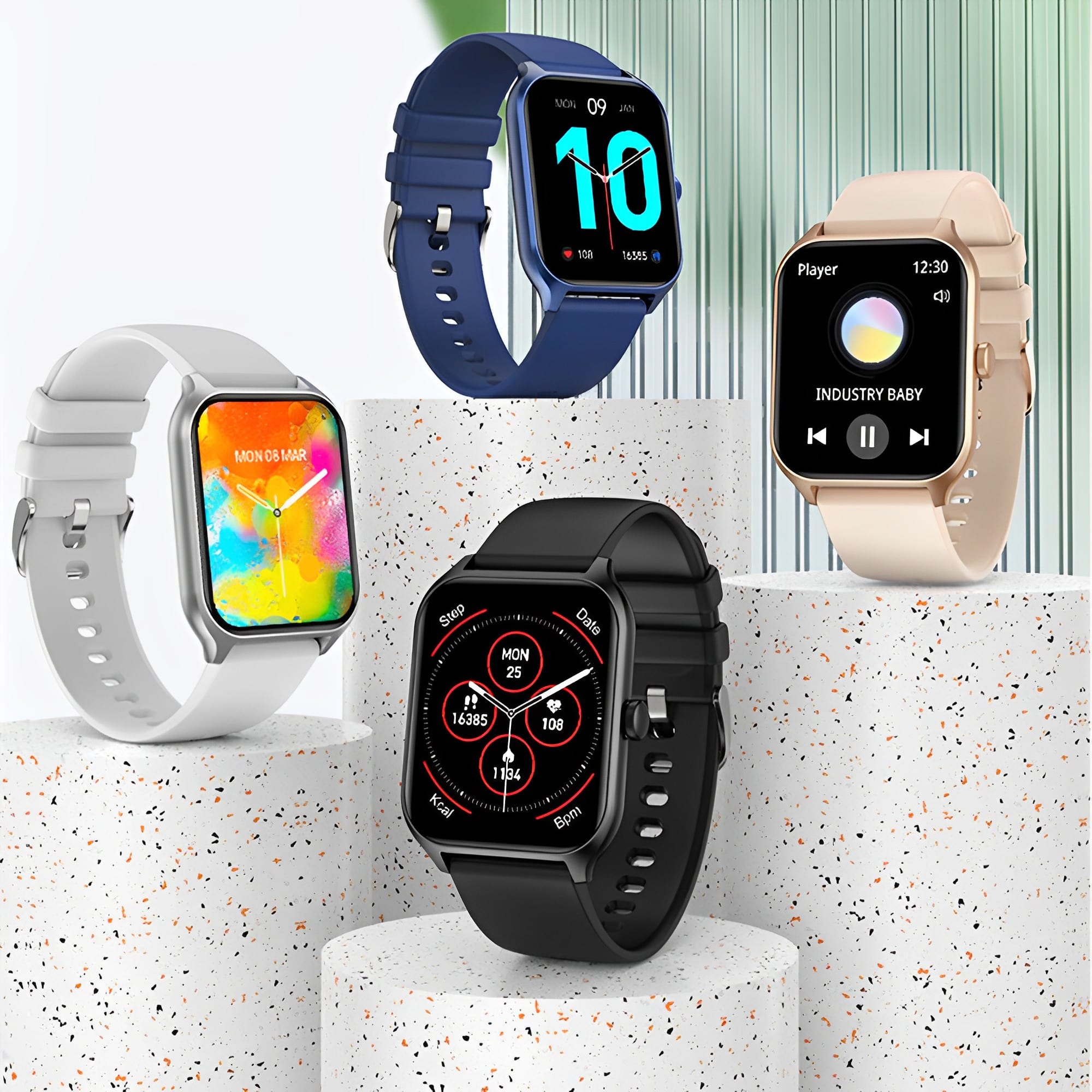 Gesundheits Tracker Smart Watch – Blutdruck- & Herzfrequenzüberwachung