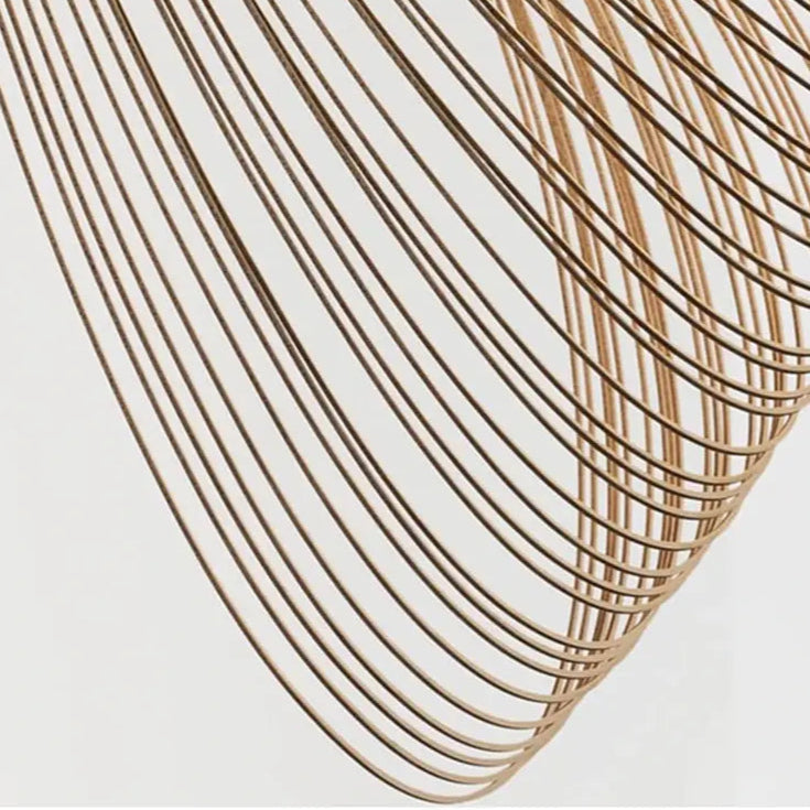 Lignum | Pendelleuchte aus Holz für Esszimmer und Wohnräume