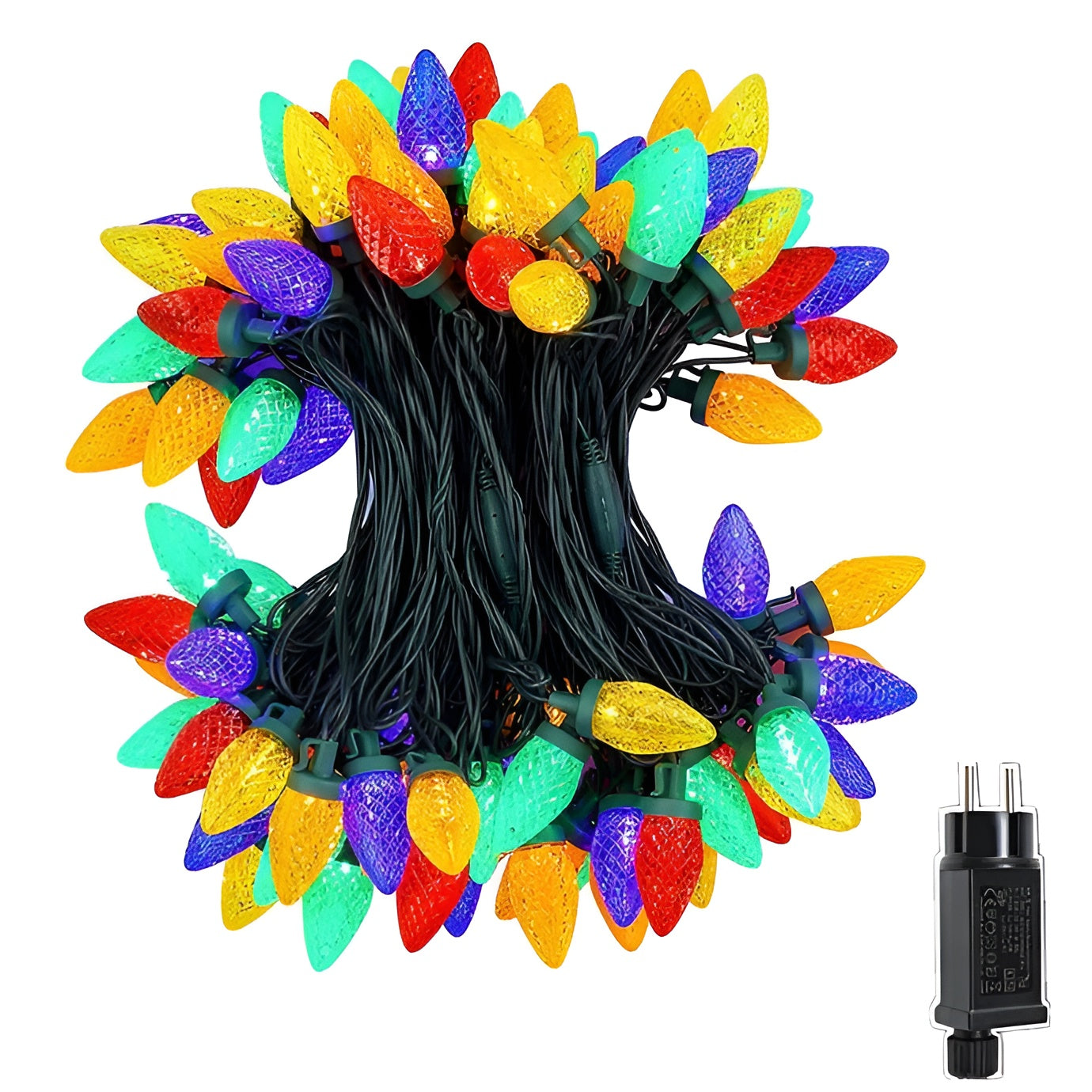 Luxus LED Lichterkette | Wetterfeste Weihnachtsbeleuchtung Außen