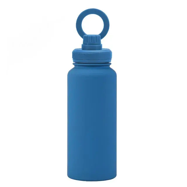 Universelle Wasserflasche mit Magnetbefestigung