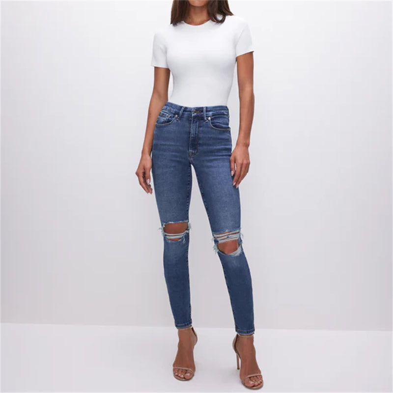 Formende Skinny Tummy Control Jeans - Perfekte Passform und Komfort