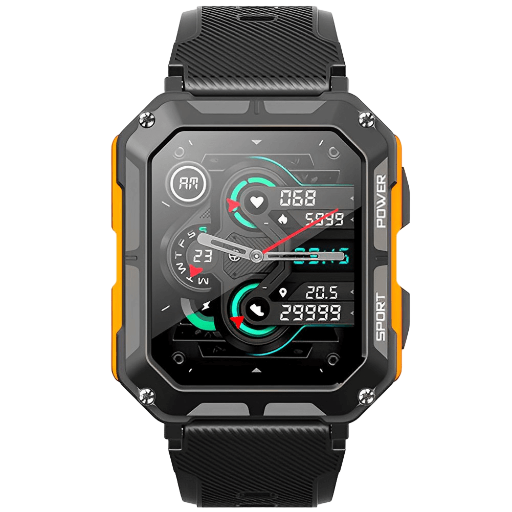 Zelara - Wasserdichte Smartwatch mit Herzfrequenzmessung und langer Akkulaufzeit