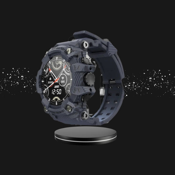 Taktische Rugged Smartwatch - Militärische Haltbarkeit mit Sportmerkmalen - Ideal für raue Umgebungen
