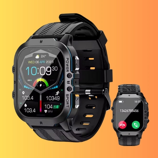 Wasserdichte Smartwatch zum Schwimmen zur Leistungsüberwachung