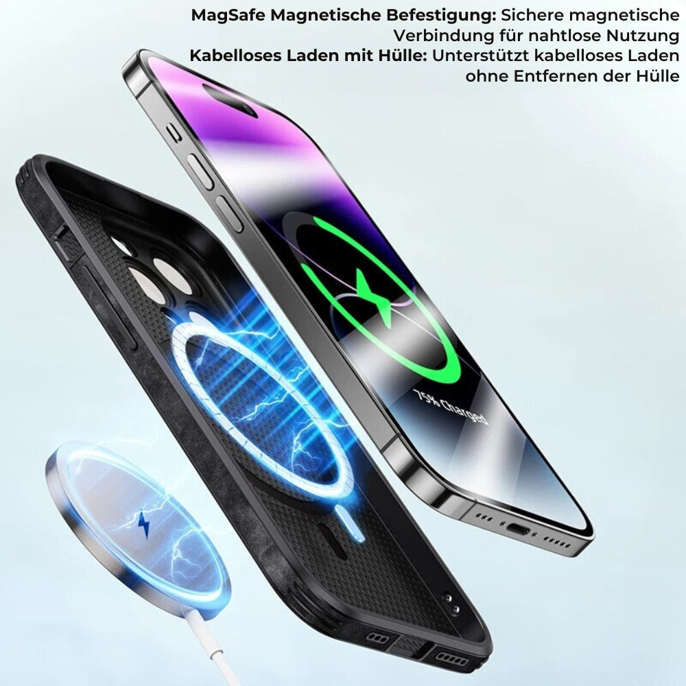 Zelara – Luxuriöse Leder-iPhone-Hülle mit Stilvollem Design und Stoßfestem Schutz