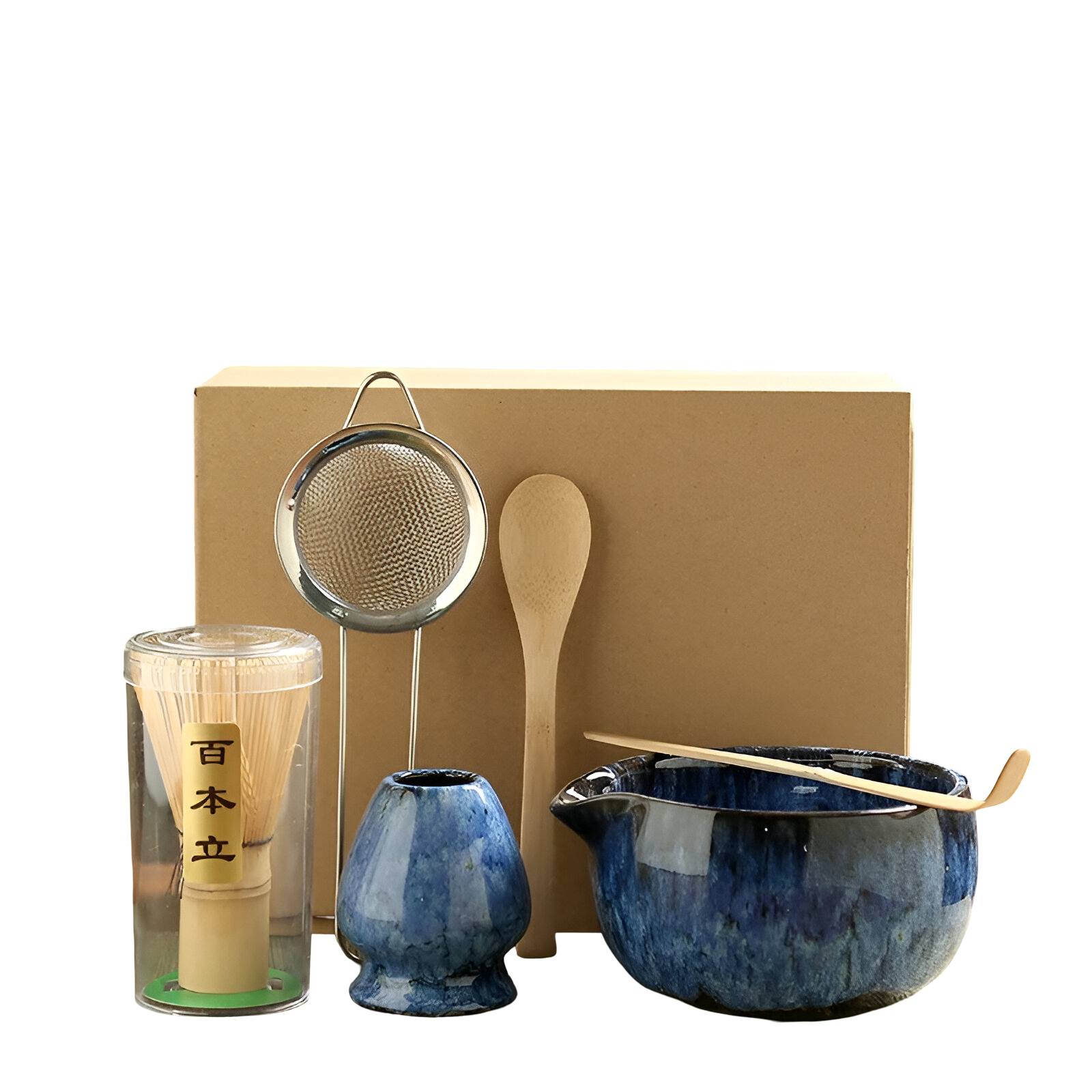 Matcha Teeset | Japanisches Teeservice 6-teiliges Zubehör