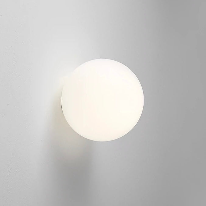 Mattglas-Wandlampe | Moderne LED Wandleuchte Innen