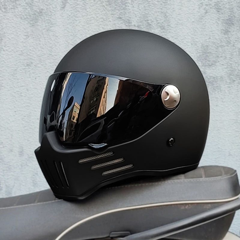 Stylischer Integral-Motorradhelm für Herren