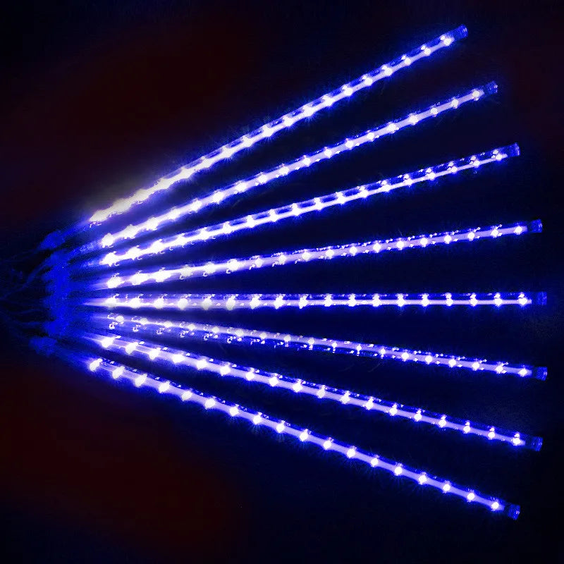 Meteorregen LED Lichterkette | Weihnachtsbeleuchtung Außen