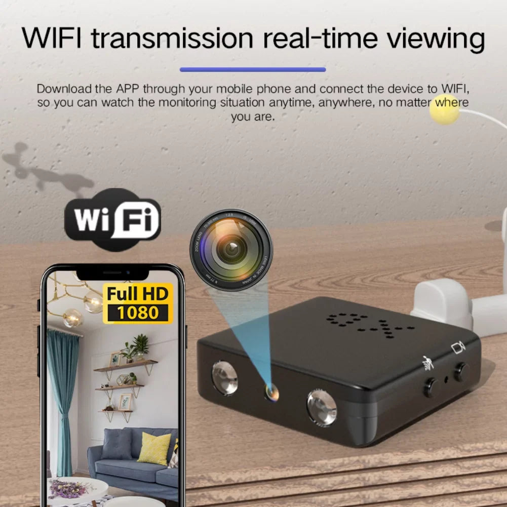 Micro HD Video Kamera mit WiFi und Audio