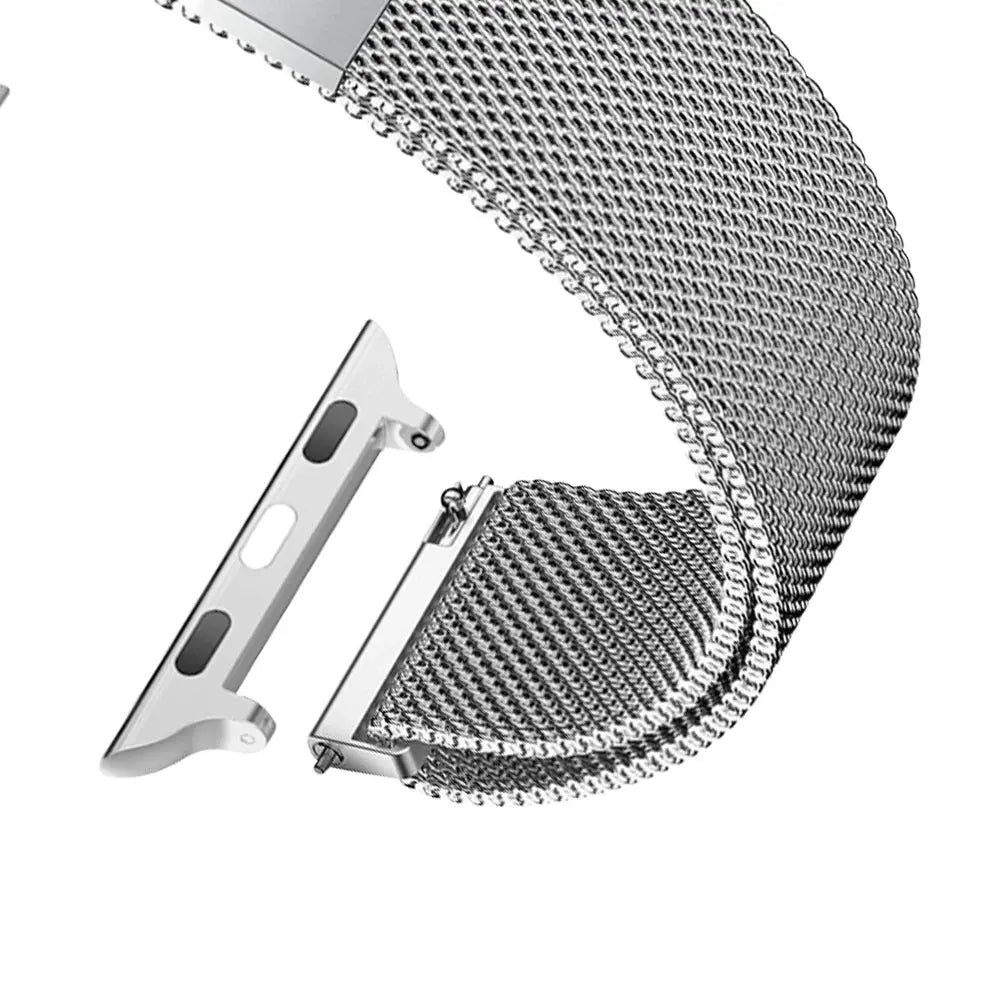 Mailänder Loop-Band für Apple Watch Series 10 – Premium Edelstahl-Mesh-Armband