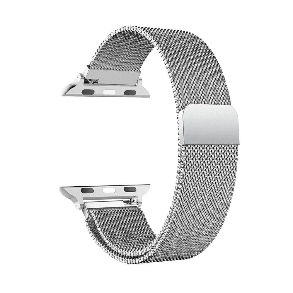 Mailänder Loop-Band für Apple Watch Series 10 – Premium Edelstahl-Mesh-Armband