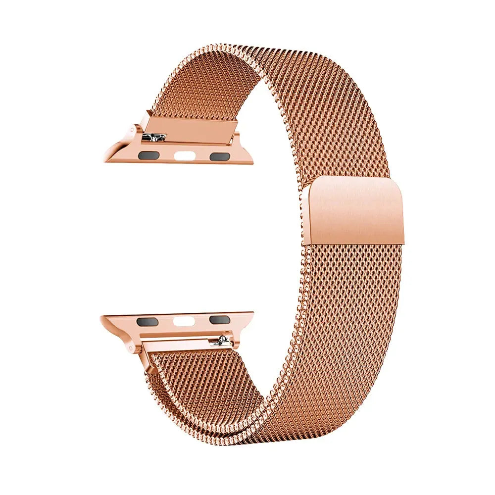 Mailänder Loop-Band für Apple Watch Series 10 – Premium Edelstahl-Mesh-Armband