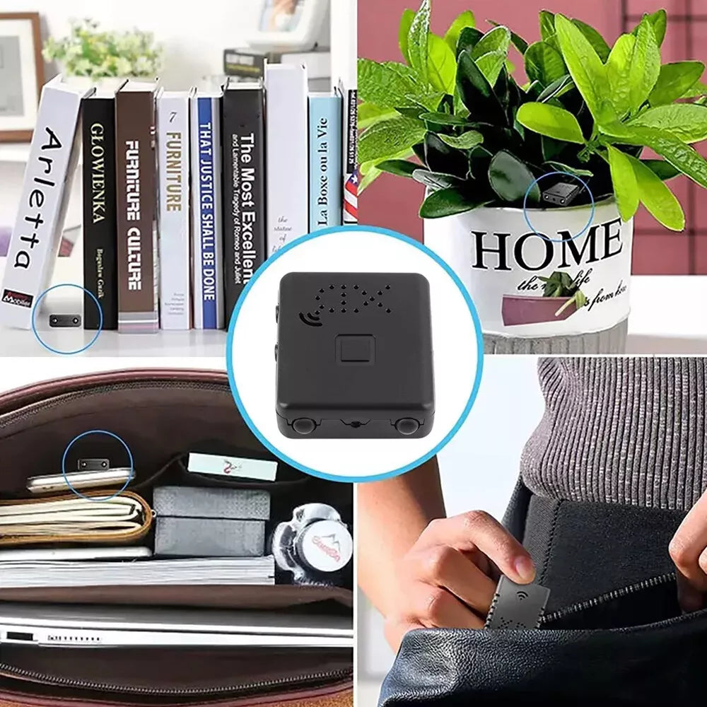 Zelara Mini Wi-Fi HD GuardView – Diskrete Überwachung mit Nachtsicht und Bewegungserkennung