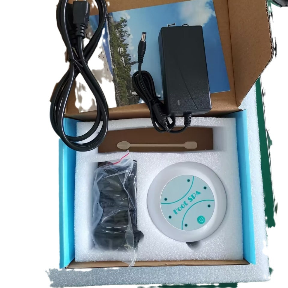 Premium-Ionen-Fußdetoxbad mit Vibrationsmassage & Whirlpoolfunktion, Elektrisch, Kompakt