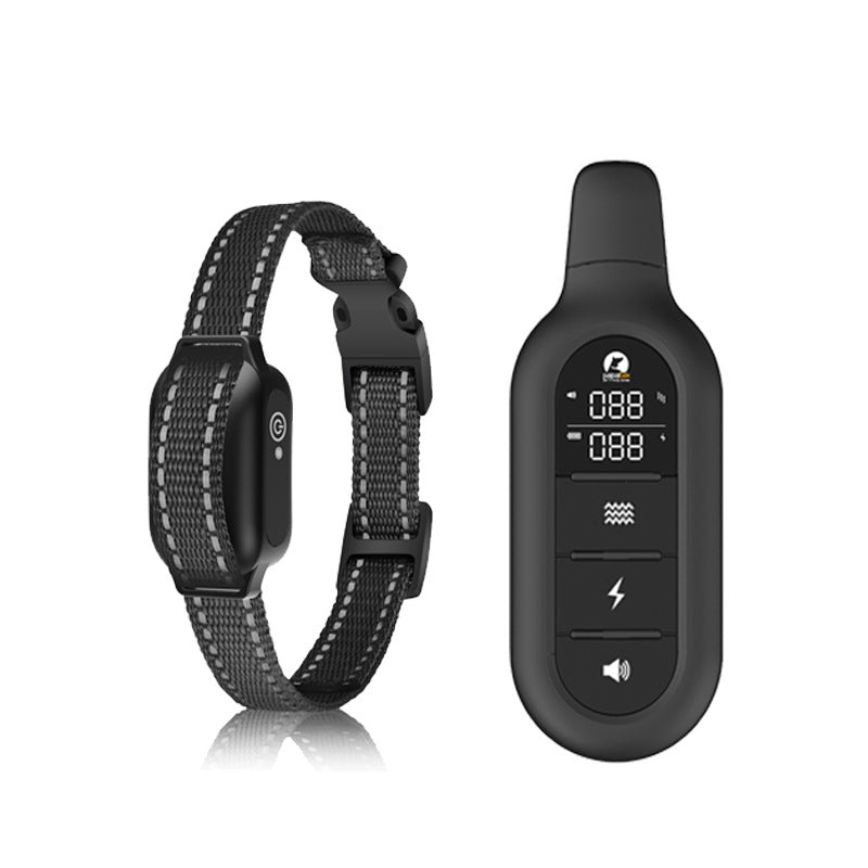 Elektrisches Hundetraining Halsband mit Fernbedienung, Wasserdicht, 16 Einstellbare Schlagstärken, 1000m Reichweite, Piepton & Vibrationsmodi