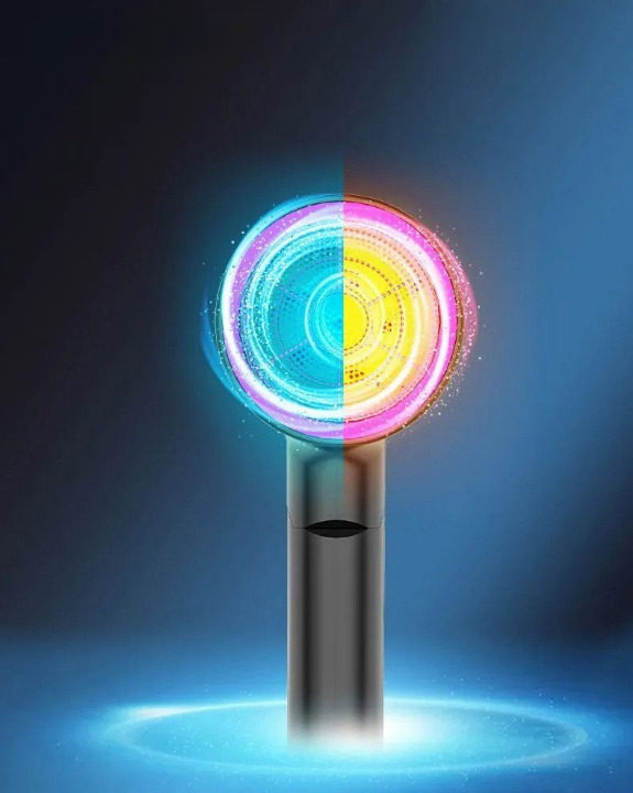 Tragbarer Ionen-Haartrockner mit Diffusor