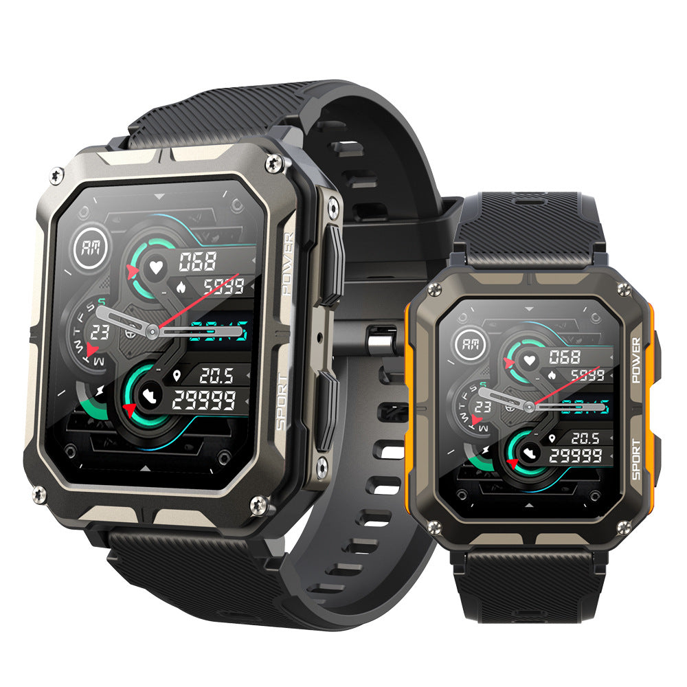 Zelara - Wasserdichte Smartwatch mit Herzfrequenzmessung und langer Akkulaufzeit