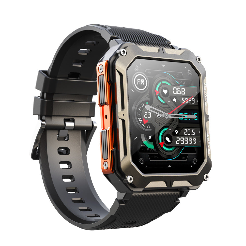 Zelara - Wasserdichte Smartwatch mit Herzfrequenzmessung und langer Akkulaufzeit