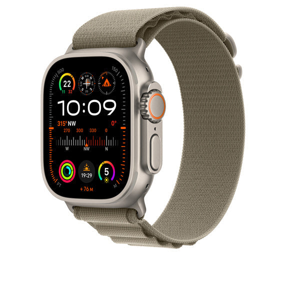 Watch Ultra Band - Alpine Loop Strap für 42mm, 44mm, 45mm & 49mm - Strapazierfähig und stilvoll für alle Aktivitäten