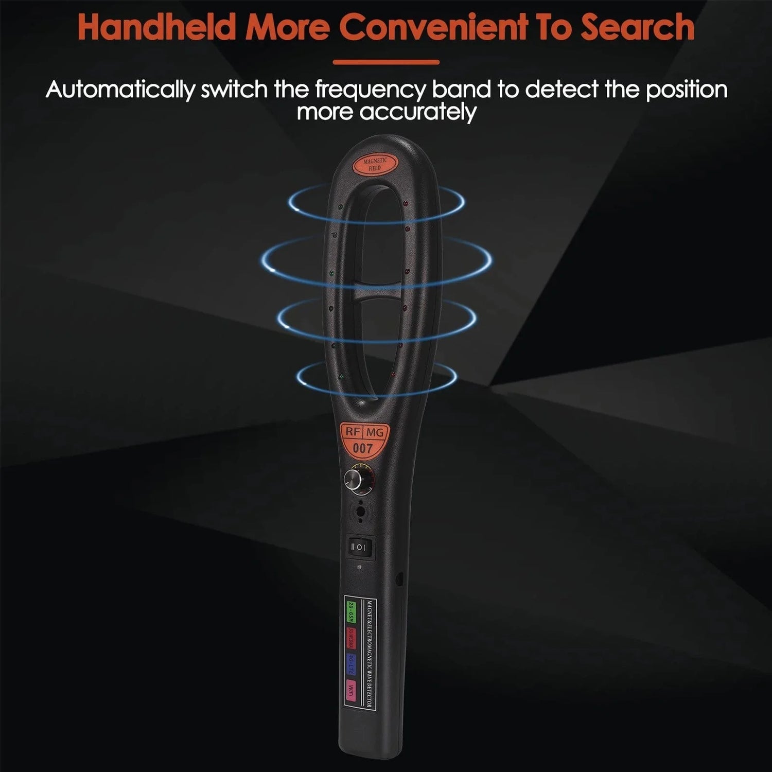 Tragbarer GPS-Tracker-Detektor mit Echtzeit-Erkennung – Anti-Diebstahl-Sicherheitsgerät für Fahrzeuge und persönliche Privatsphäre