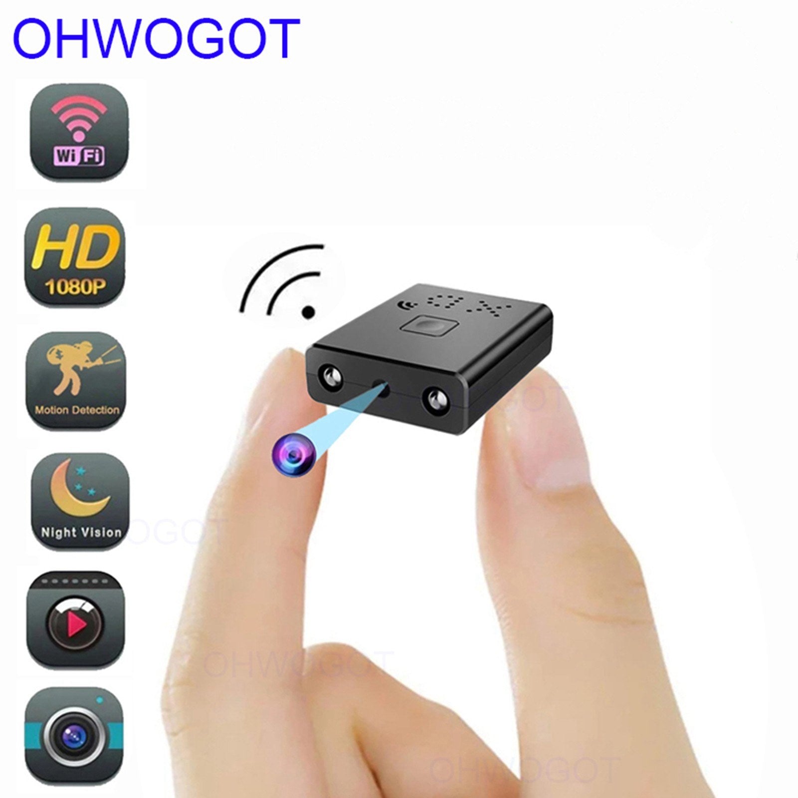 Mini 4K WiFi IP Kamera - 1080P Nachtsicht Sicherheits Camcorder