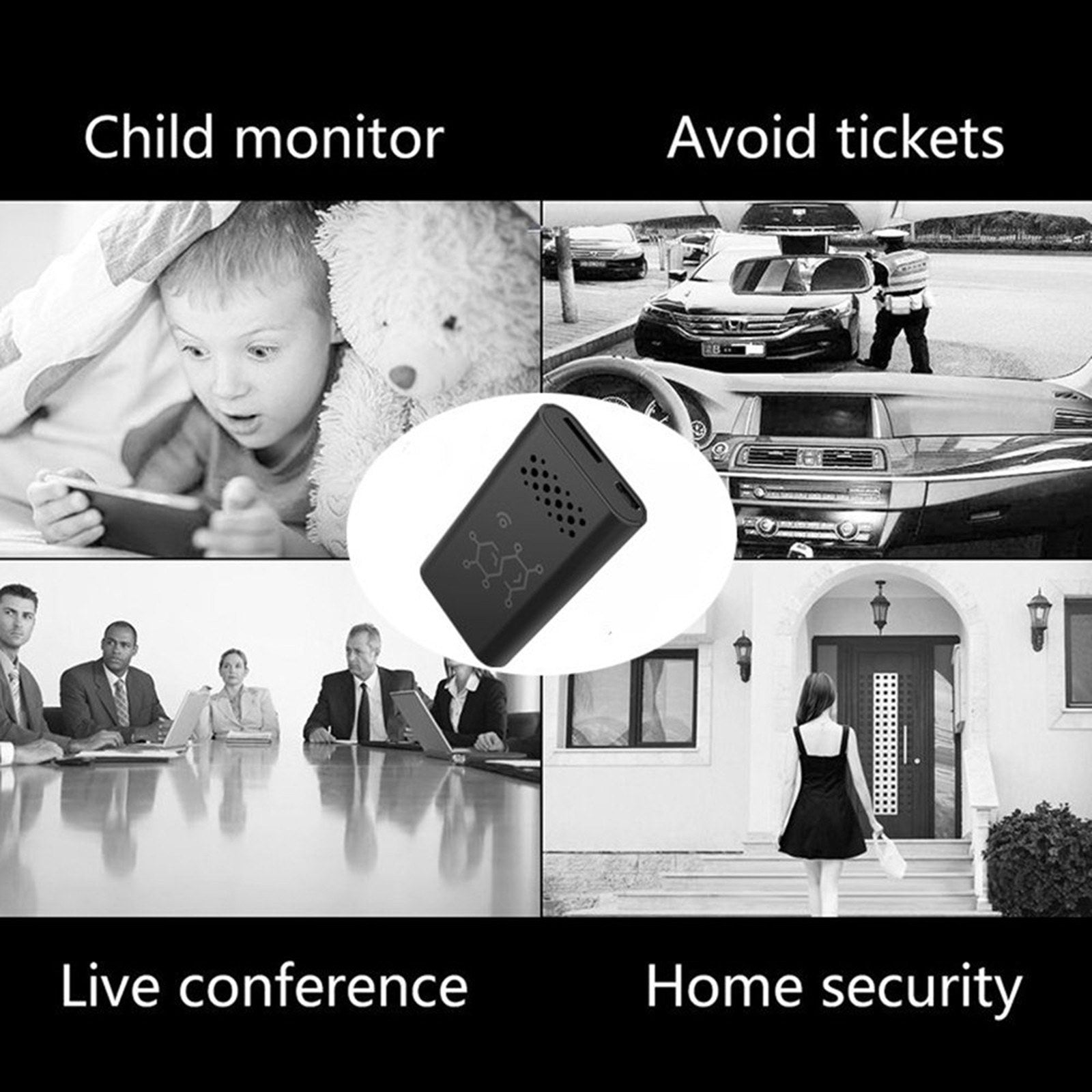XD-1 4K Mini IP Kamera - WiFi Nachtsicht Sicherheitskamera