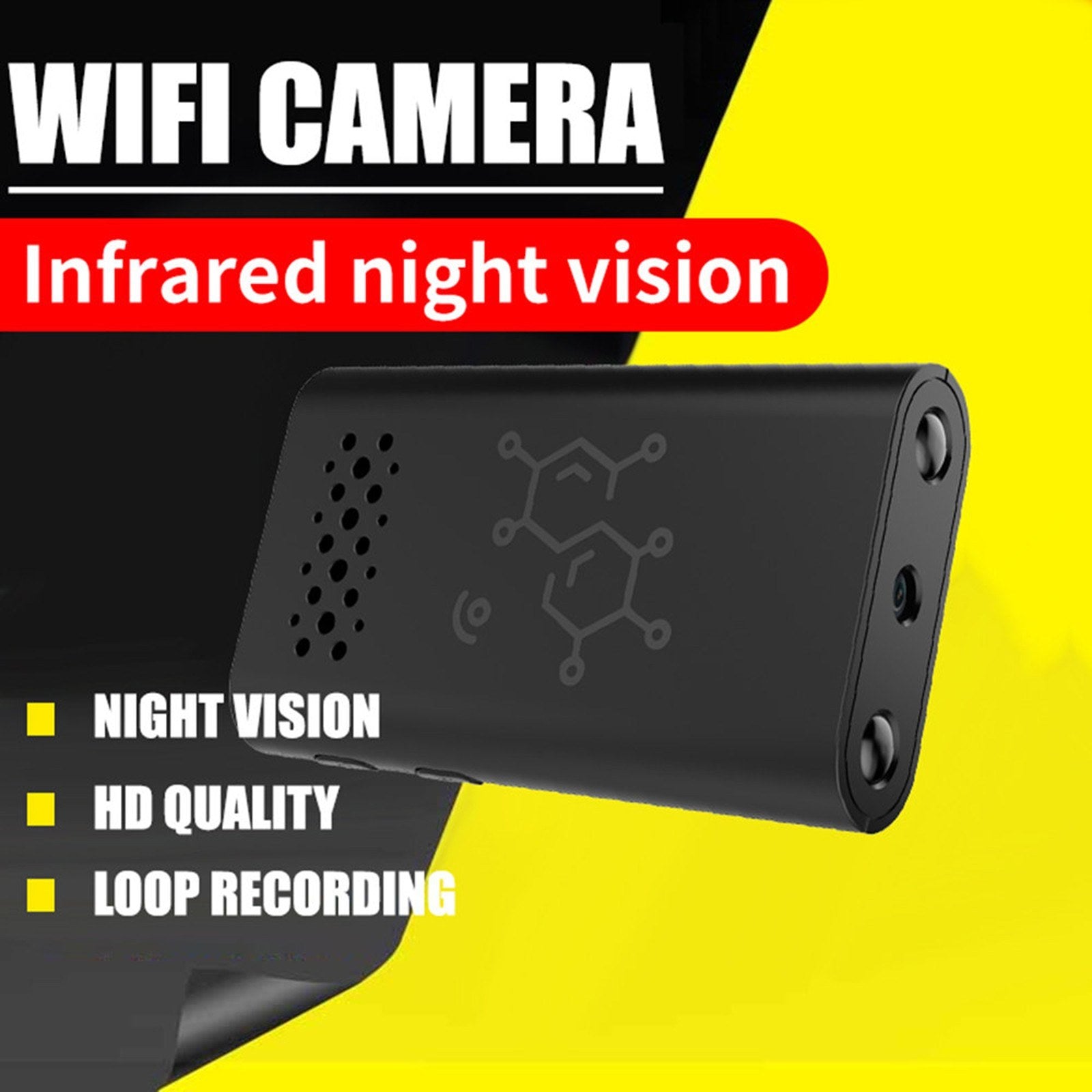 XD-1 4K Mini IP Kamera - WiFi Nachtsicht Sicherheitskamera