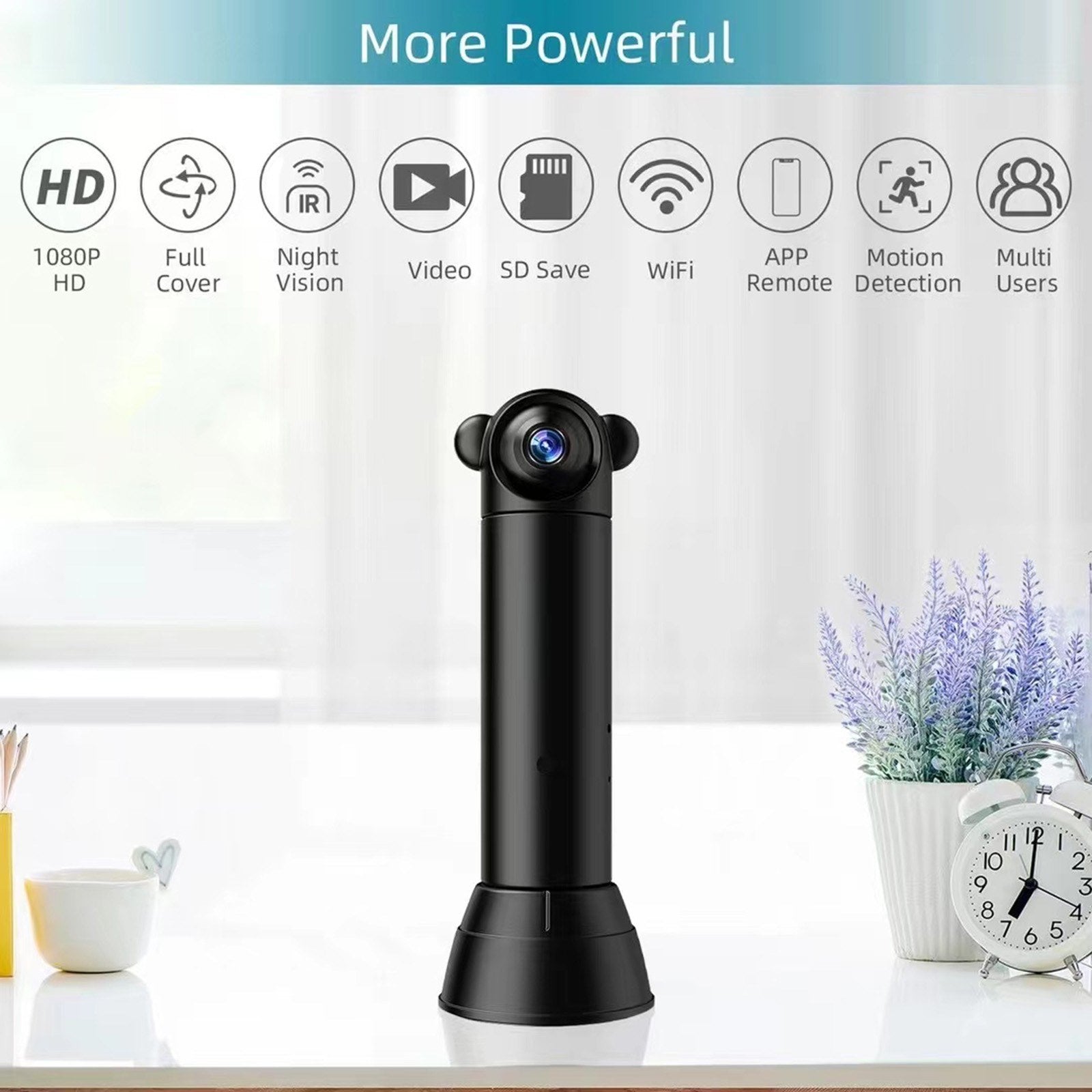 V10 Mini Wireless Überwachungskamera - 1080P HD, Smart Home, Fernsteuerung, Menschenerkennung