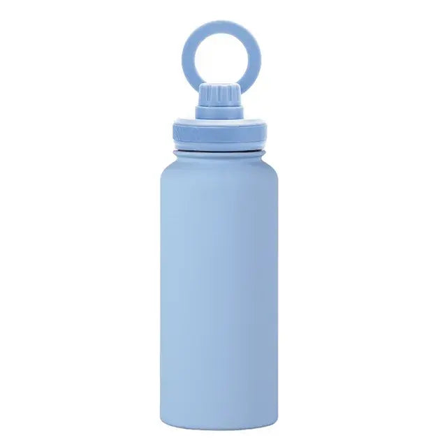 Universelle Wasserflasche mit Magnetbefestigung