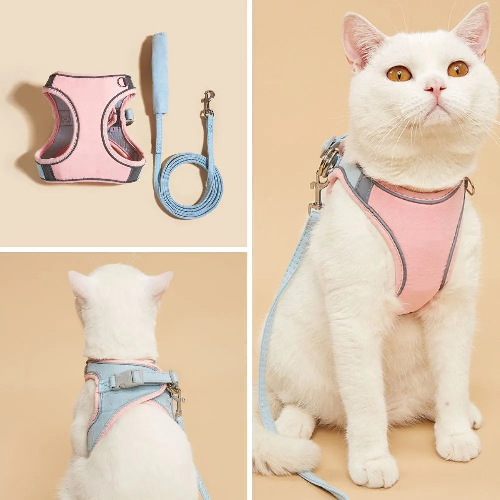 SafeCat – Sicheres & Ausbruchsicheres Katzengeschirr mit Leine