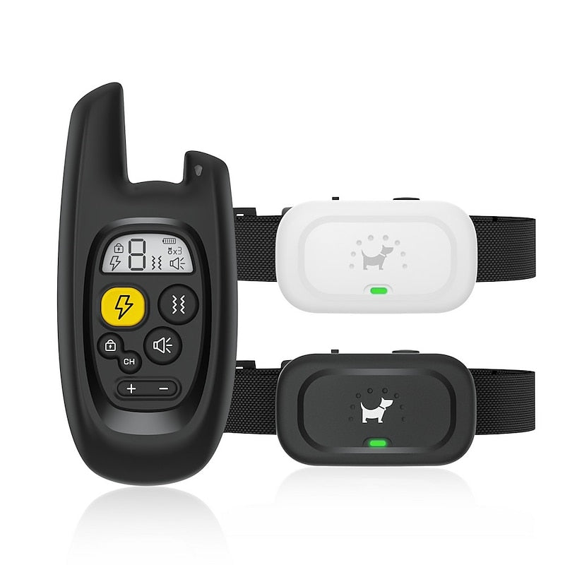 Pawfey 500m wasserdicht wiederaufladbares Hundetraining Halsband