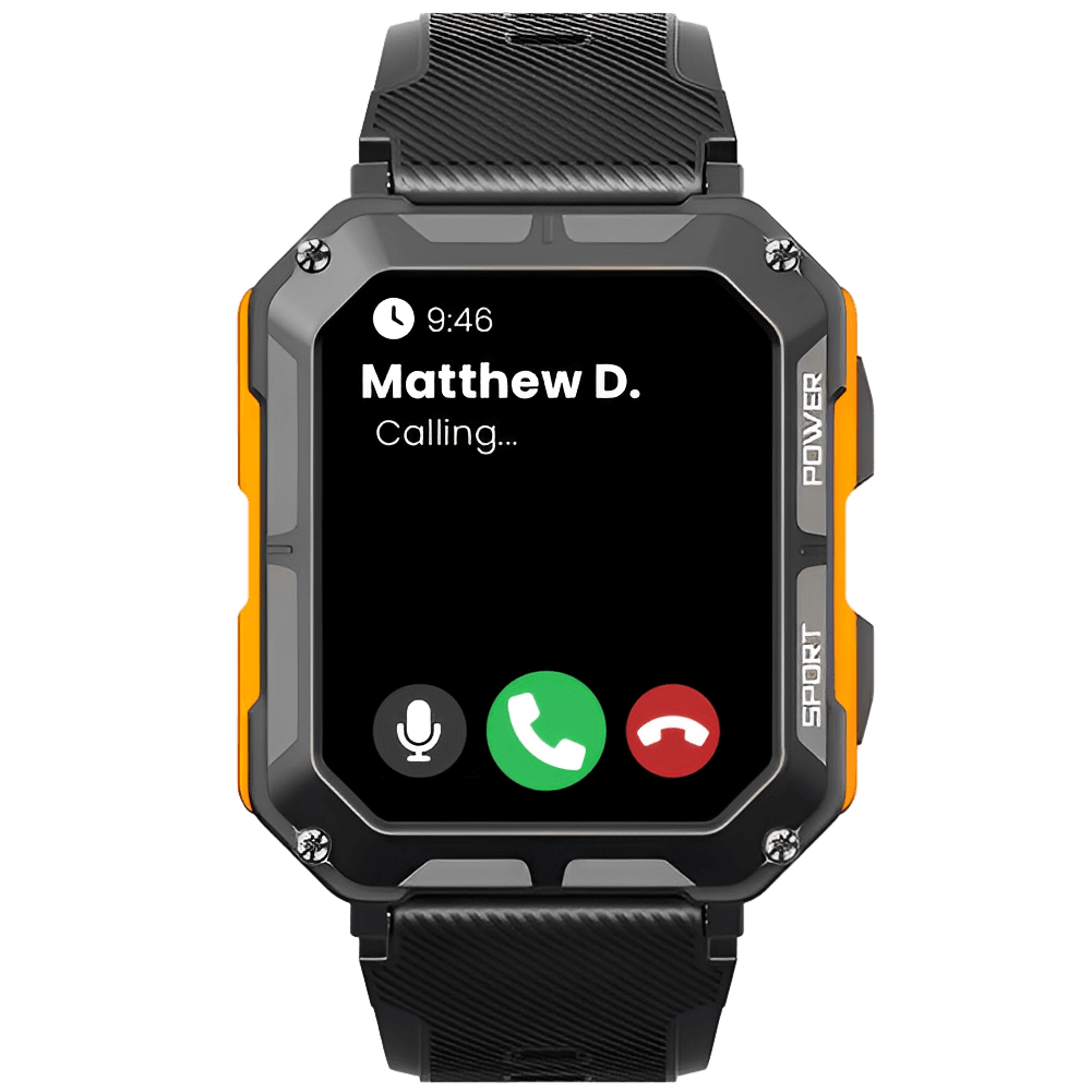 Zelara - Wasserdichte Smartwatch mit Herzfrequenzmessung und langer Akkulaufzeit