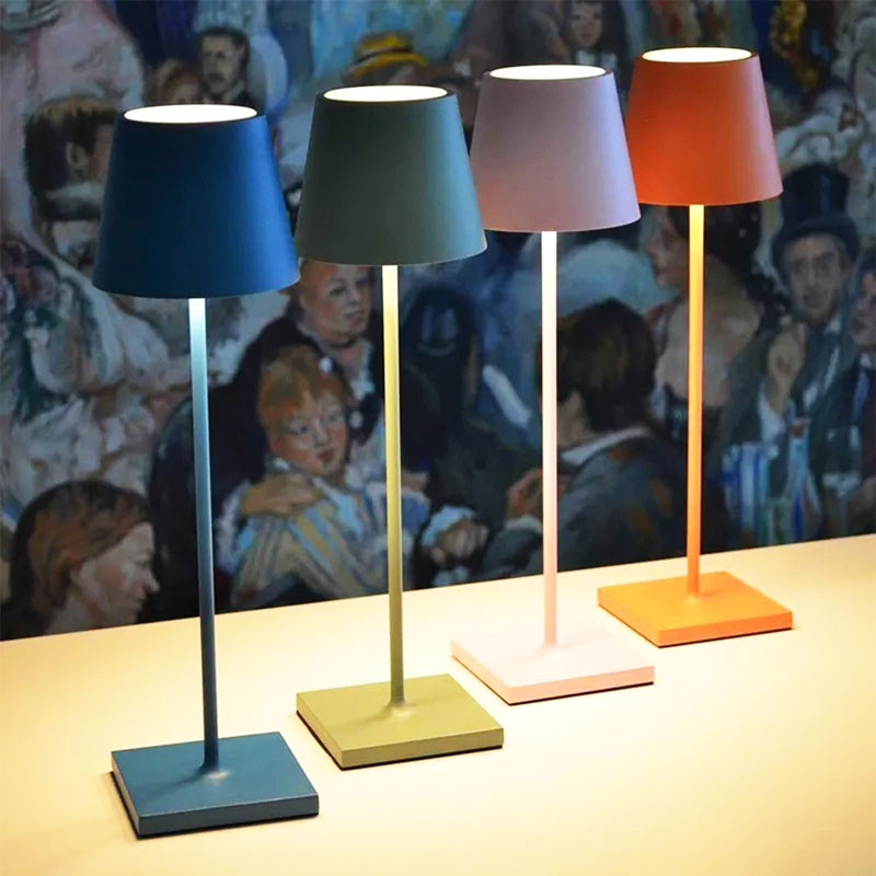 Moderne wiederaufladbare LED kabellose Tischlampe