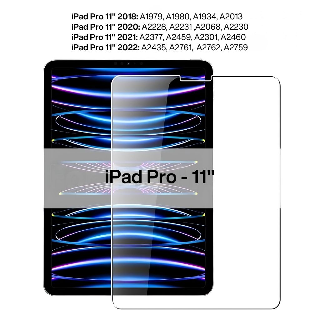 Tempered Glass Display-Schutzfolie für iPad