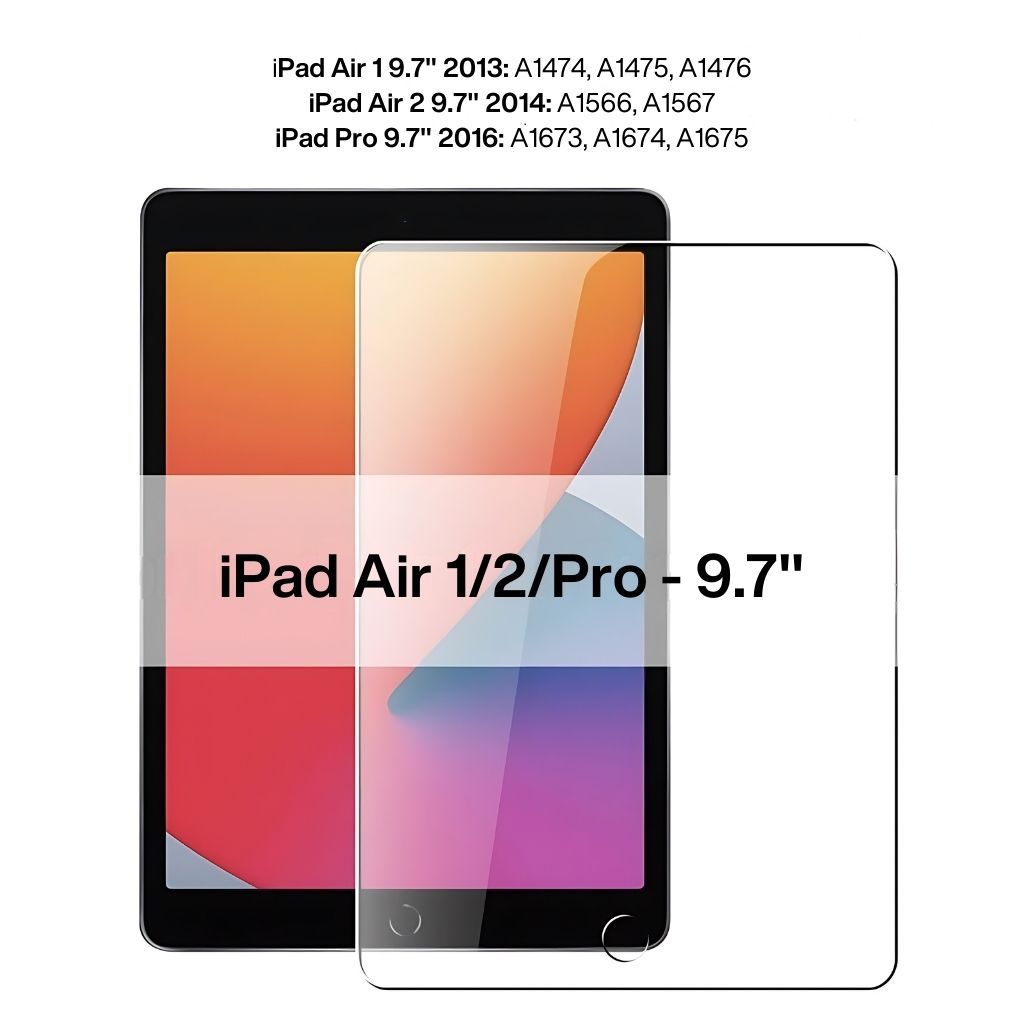 Tempered Glass Display-Schutzfolie für iPad