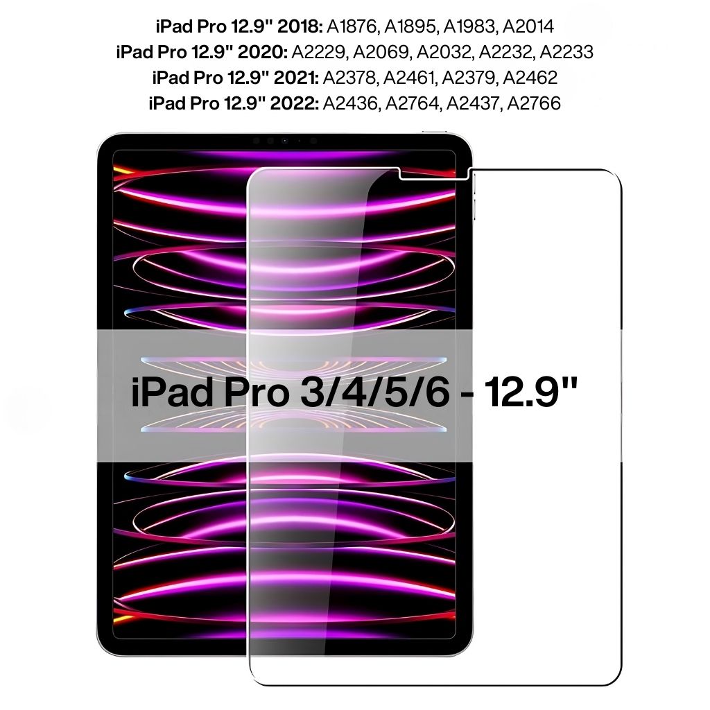 Tempered Glass Display-Schutzfolie für iPad