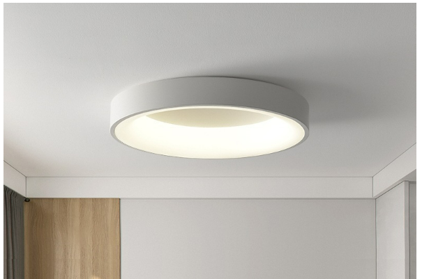 Runde LED Deckenleuchte im Nordischen Design