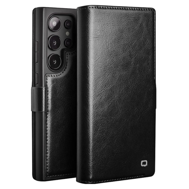 Leder Geldbörse mit Kartenfach Magnetverschluss Klapphandytasche für Samsung Galaxy S25