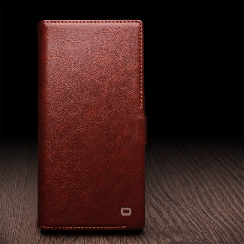 Leder Geldbörse mit Kartenfach Magnetverschluss Klapphandytasche für Samsung Galaxy S25