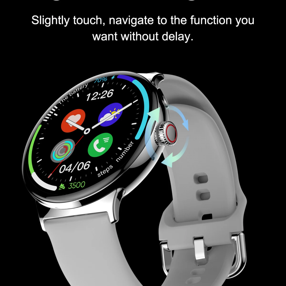 Smart Pocket Fob Digitale Moderne Uhr für Männer und Frauen