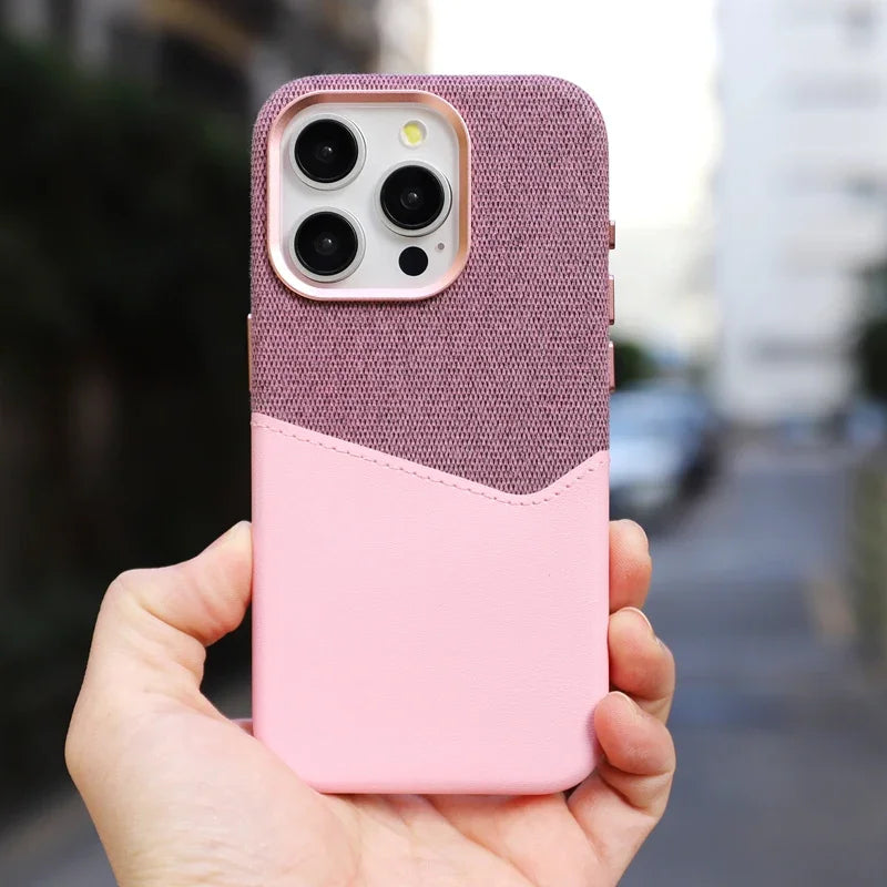MagSafe Leder iPhone Kartenhalter Schutzhülle