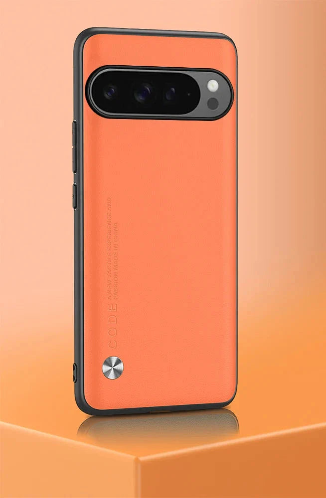 UltraShield Lederhülle für Google Pixel 9 Pro - Sleek, stoßfest und stilvoller Schutz