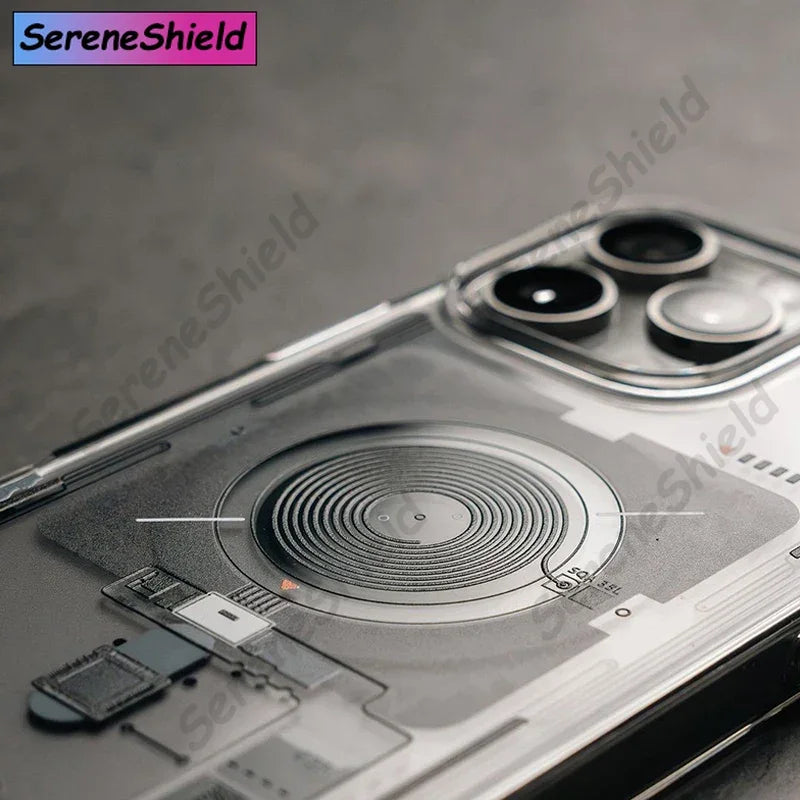 Magnetische Anti-Fall-Hülle für iPhone 16 Pro Max