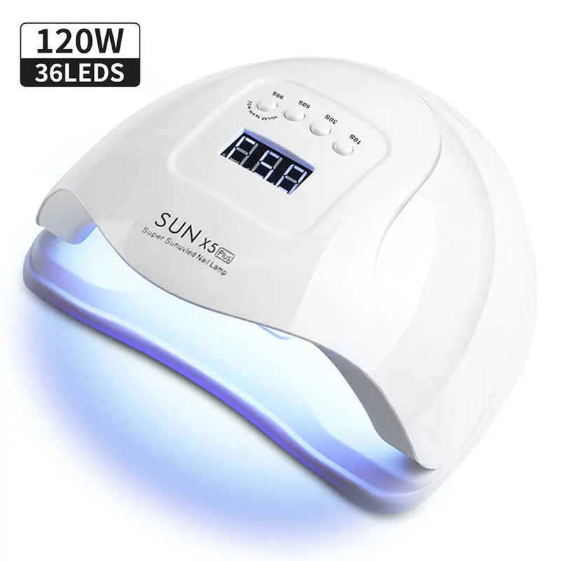 UV-Lampe für Nägel mit 4 Timer und 36 LEDs für schnelles Trocknen