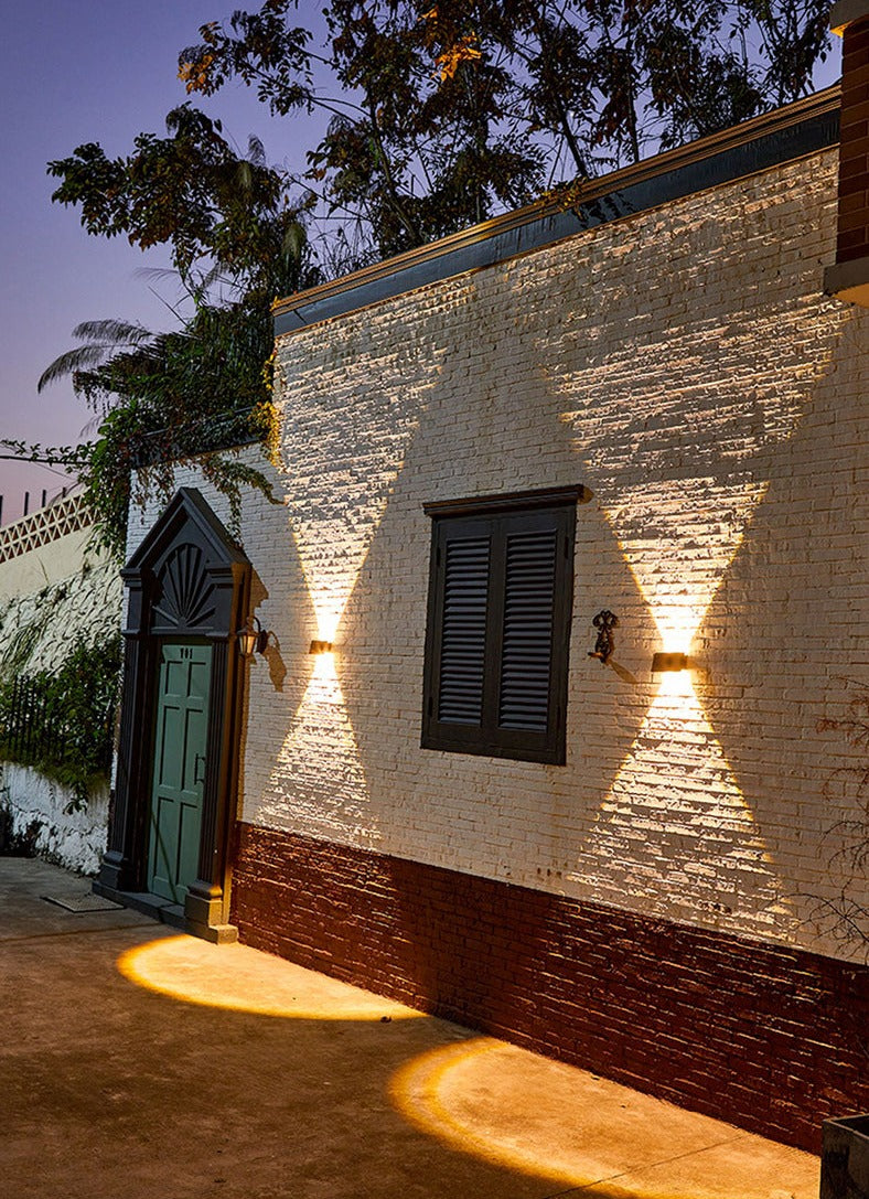 Moderne Elegante Solar-Wandleuchte