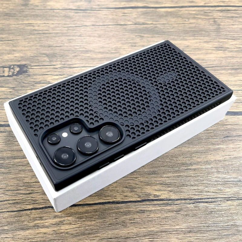 Magnetische stoßfeste Samsung Galaxy Wireless Charging Wärmeableitende Hülle