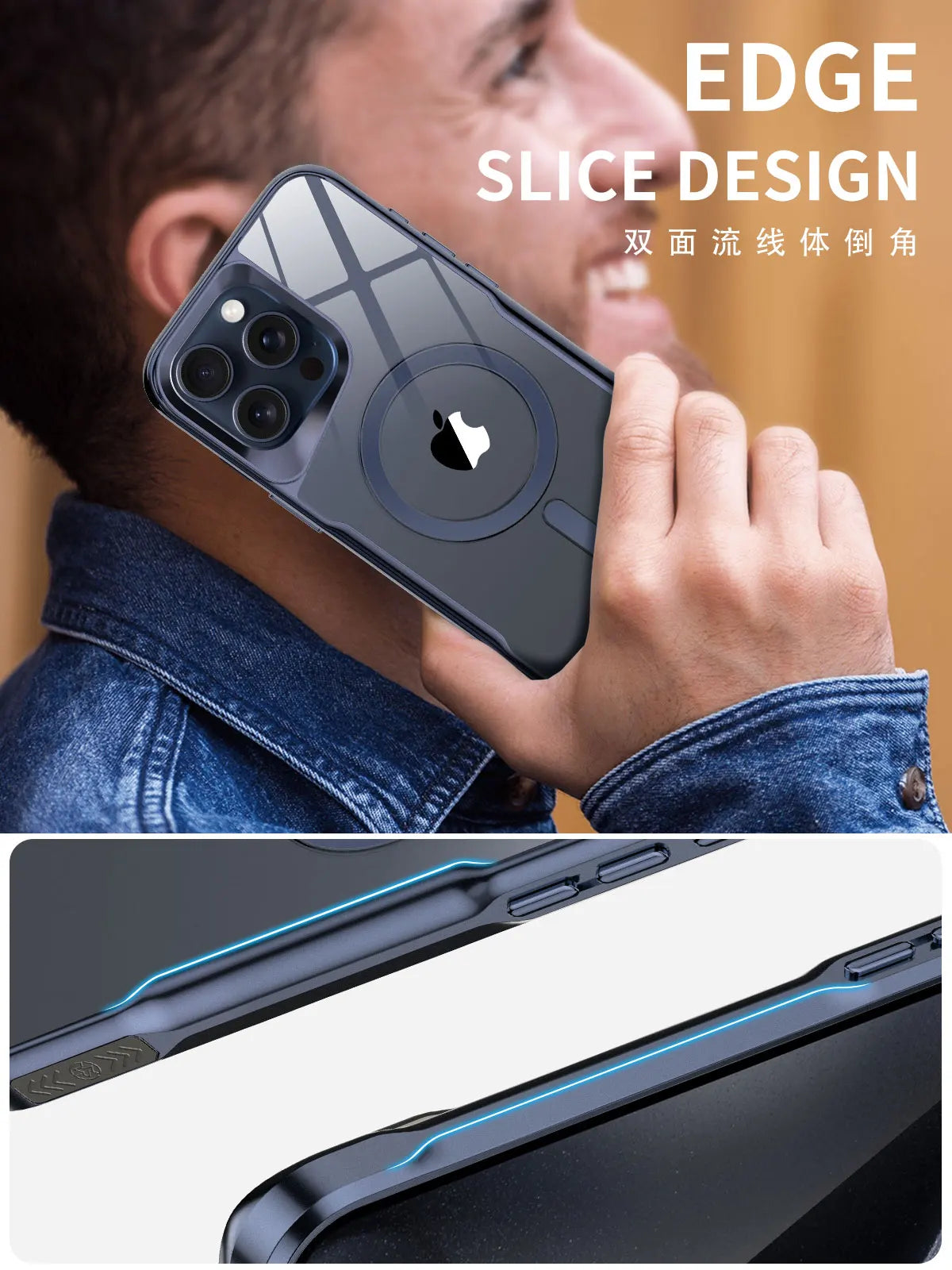 Shockproof Magnetische Telefonhülle für iPhone